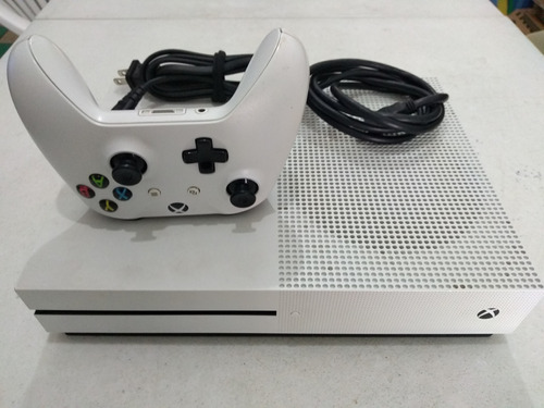 Microsoft Xbox One S 500g Blanco Con Control Y Lector Discos