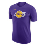 Playera Nike Los Angeles Lakers Essential Morado 