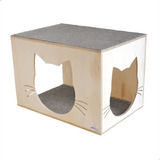 Caixa Nicho Playground Grande Para Gatos Pet Petspen