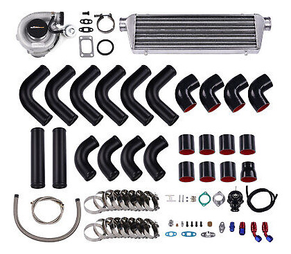 Universal Turbo Charger T3/t4 Kit + Intercooler+ 64mm Pi Jjr