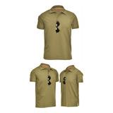 Playera Polo Casual Camisa Manga Corta Tactica Militar