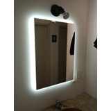 Espelho Retangular  Com Led 70 X 50