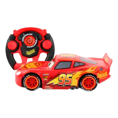 Coche Radio Control Rayo Mcqueen Cars3 18cm Juguete Niños Color Rojo ToyMark T367256 | Envío gratis