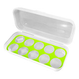 Porta Huevos Canasto Huevera Organizador Plástico 10puestos 
