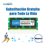 Memória Ram Tecmiyo Ddr3 1333mhz 8gb 1,5v Pc3-10600 Notebook