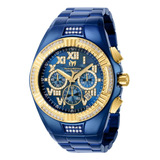 Reloj De Cuarzo Technomarine Cruise Glitz Tm-121238 Azul H