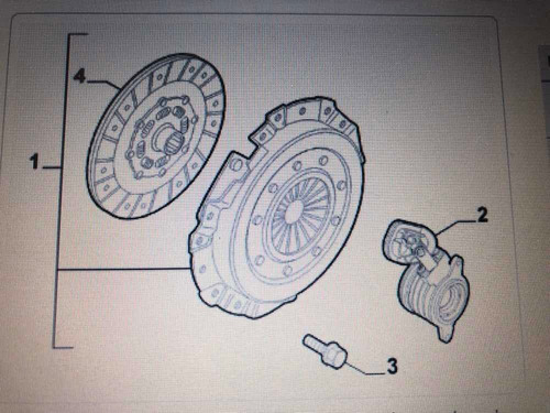 Kit Embrague Fiat Strada Adventure Motor 1.6 16v  Original Foto 4