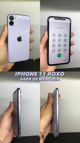 iPhone 11 Roxo