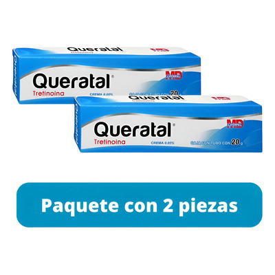 Queratal Crema Tretinoina 0.05% 20g Para Acné Rostro Día\u002FNoche | MercadoLibre