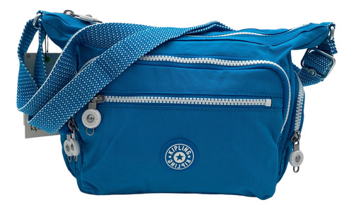 Kipling Bolso Gabbie S Eager Blue Nueva Original