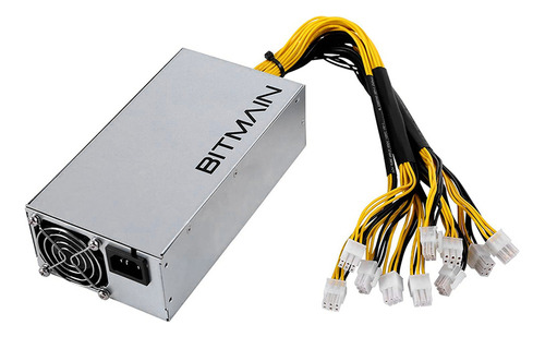 Fuente De Alimentación Apw7 1800w Para Bitmain Antminer S9/l