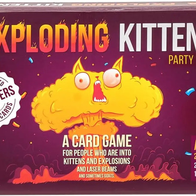Juego De Cartas Exploding Kittens Asmodee Party Pack English Lujo | Envío gratis