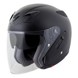 Casco Scorpion Exo Exo-ct220 Open-face Negro Mate