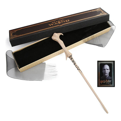 TS Varita Mágica de Harry Potter para Coleccionar de Voldemort con Caja de y Tarjeta de Personaje | MercadoLibre