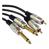 Cable Audio 2 Plug X 2 Rca  5m. Puresonic. Todovision