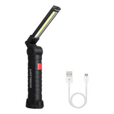 Lámpara De Trabajo Led Recargable, Ligera, Portatil 11 Cm