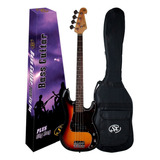 Baixo Sx Bd2 4c Precision Bass Sunburst Passivo Com Gig Bag Orientação Da Mão Destro Quantidade De Cordas 4