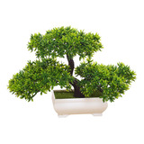 Muyier Decoración De Árbol De Bonsái Artificial, Pino