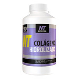 Colageno Hidrolizado. 90 Caps. Nt Nutrition. Sabor Natural