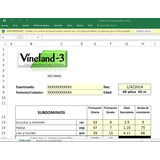 Test Batería Vineland 3 - Software Automatizado Para Informe