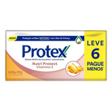 Pack Sabonete Antibac Protex Nutri Protect 85g Com 6 Unid