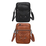 2x Mujeres Crossbody Teléfono Celular Bolsa Bolsa De Hombro