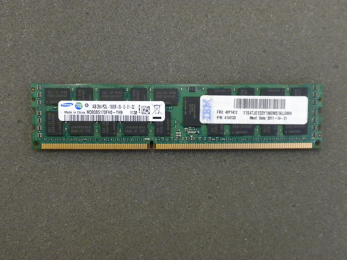Memoria Ram Server 4gb 1x4gb Ddr3 1333 Mhz Dimm Kingstong