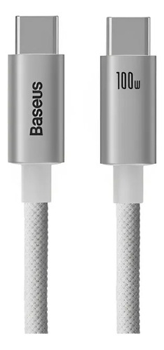 Cabo Tipo-c Baseus 1m E 100w De Nylon Usb-c Qualidade