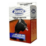 Fuente Switching 9v. 1 A. Con Ficha Conector Intercambiable