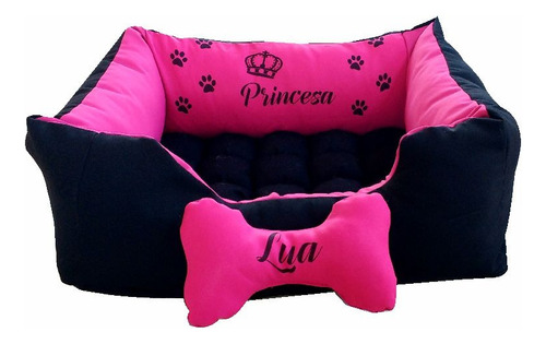 Caminha De Cachorro Personalizada Cama Pet  Pink Tamanho P