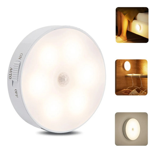 Luminaria Lampada Spot Sensor Presença Indução Inteligente