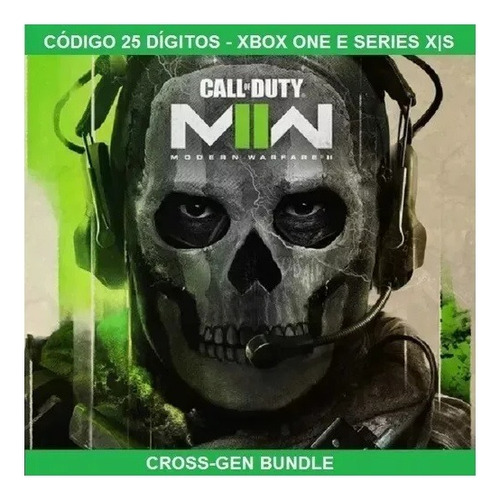 Call Of Duty Modern Warfare Ii Codigo 25 Digitos Global Xbox