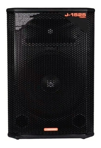 Parlante Jbl J-1525  Negro - Pasivo - 15 Pulgadas - 1000w