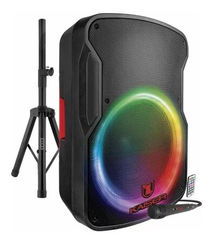 Bafle Bluetooth Kaiser De 15 Pulgadas De 15,000 Watts