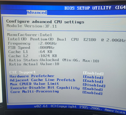 Procesador Pentium Dual E2180