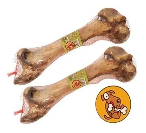 2 Huesos Femur Res Gd Calambombo 2lb Snack Perros Natural