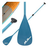 Remo Stand Up Paddle Board Ajustable De 3 Piezas Azul Marino