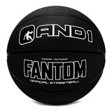 Balon De Basquetbol And1 Fantom Negro Tamaño 7 Agranel