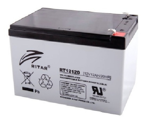Batería Ritar 12v 12ah. Ref: Rt12120