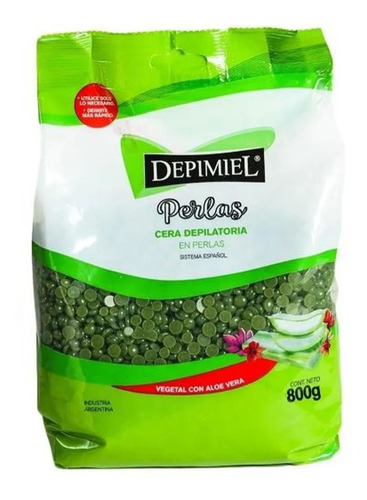 Cera Depilatoria Vegetal En Perlas 800 Gr Depimiel