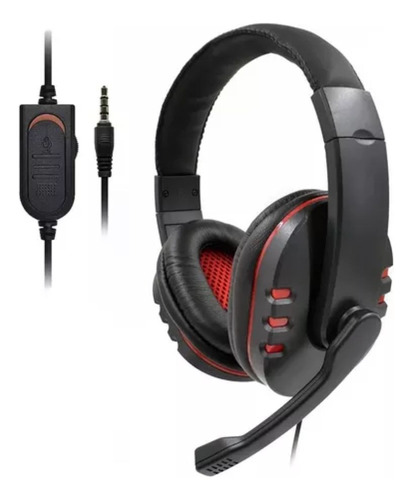 Diadema Audifono Gamer  Microfono 3,5mm Amd-03