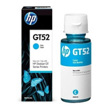 Botella Tinta Hp Gt52 Cyan Original M0h54a Gt5800 Serie 300