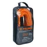 Cuerda Para Remolque Truper 4,5 Mt Con Ganchos Crem-7/8x45 Color Naranja