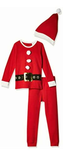 Baby Creysi Conjunto, Set Navideño Niños, Rojo (red), 5