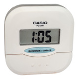 Reloj De Mesa   Digital Casio Pq-30  -  Branco