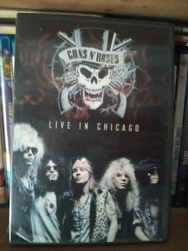 Guns N´ Roses Live In Chicago Dvd Original Excelente Estado