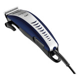 Maquina Masc Cortar Cabelo Profissional Mondial Melhor Marca Cor Azul Voltagem 127v