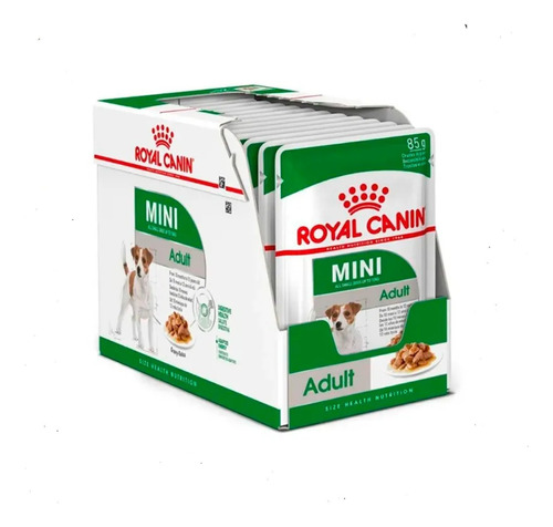 Alimento Húmedo Perro Royal Canin Pouch Mini Adulto 85gr X12