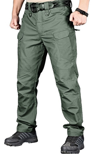 Pantalones De Camuflaje De Comando Táctico Ix7