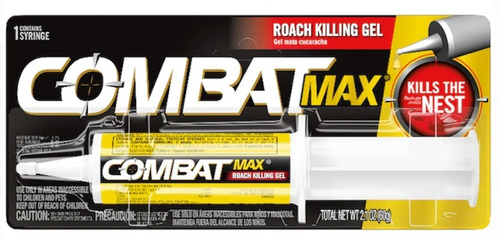 Combat Max Gel 60gr Veneno Mata Cucarachas